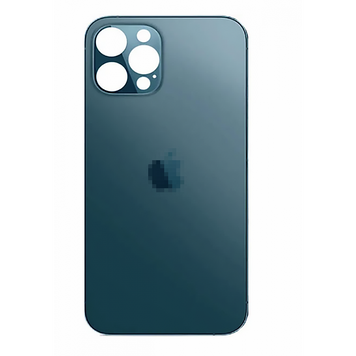 Чохол для iPhone 12 Pro : скляний матовий AG Glass Case with MagSafe із захистом камери &ndash; Blue