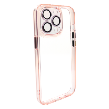 Чохол Shining на iPhone 12 Pro із захистом камери Pink