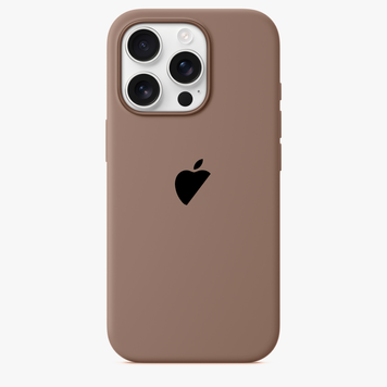 Чехол для iPhone 15 Pro Max : Silicone Case Full &ndash; Chocolate (№72)