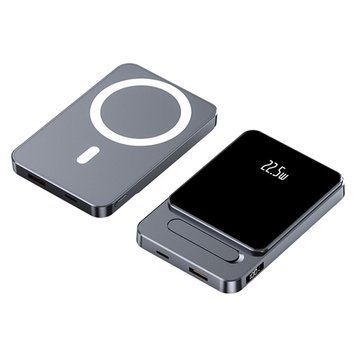 Бездротовий павербанк 5000mAh 22,5W, A77 - Grey