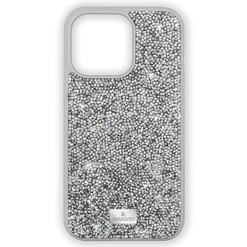 Чехол со стразами Svarowski Crystalline для iPhone 13 Pro Max , Silver