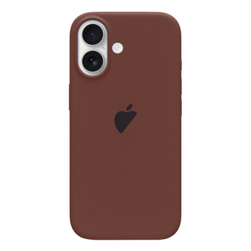 Чехол для iPhone 17 &ndash; Silicone Case Full (№65 Chocolate Brown)