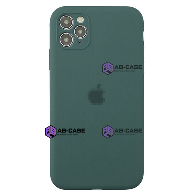 Чохол Silicone Case FULL CAMERA (на iPhone 11 Pro, Pine Green)