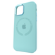 Чохол для iPhone 14 Pro Max Silicone case with MagSafe Metal Camera Virid