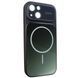 Чохол для iPhone 15 : Gradient Glass MagSafe Case &ndash; Black