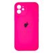 Чохол Silicone Case Full Camera для iPhone 12 Hot Pink