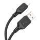 Кабель Hoco (USB &ndash; Lightning) 2.4A X90 Cool Silicone &ndash; Black (1m) 1