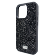 Чехол для iPhone 15 Plus Swarovski Crystalline со стразами Black