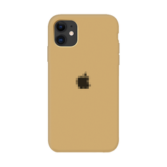 Чехол Silicone Case для iPhone 11 FULL (№28 Caramel)
