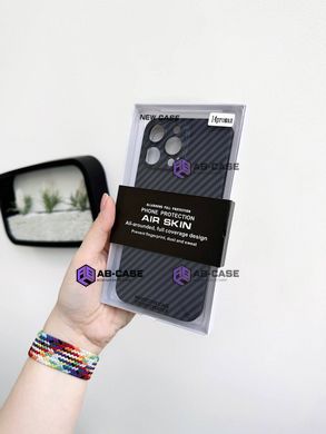 Чохол для iPhone 15 Pro Max PC Carbon with MagSafe Black