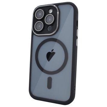 Чохол для iPhone 12 Pro Nofelet Chrome Camera Case with MagSafe - Black