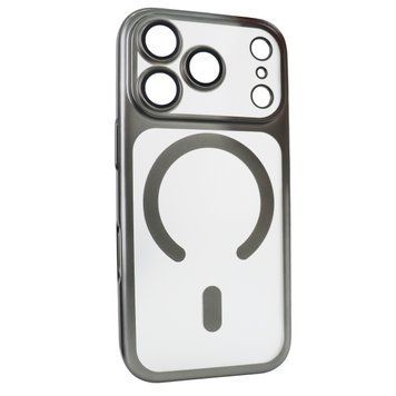 Чехол для iPhone 17 Pro Max : Titan Frame Matte PC MagSafe Case &ndash; Gray