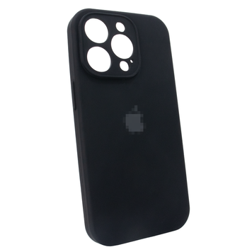 Чехол для iPhone 15 Pro : Silicone Case Full Camera &ndash; Black (№18)