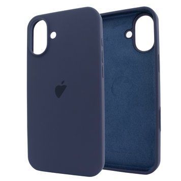 Чехол для iPhone 17 &ndash; Silicone Case Full (№8 Midnight Blue)