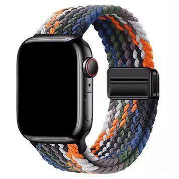 Ремінець Braided Nylon Magnetic Band (42/44/45/46/49mm &ndash; Gradient : Cowboy Colorful)