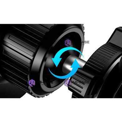 Автодержатель XO C123 Air Outlet Square Magnetic Bracket, Черный