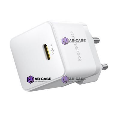 Зарядний пристрій 20W (1 Type-C) Baseus Palm PD (White)