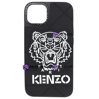 Чехол силиконовый CaseTify Kenzo для iPhone 12|12 Pro Black