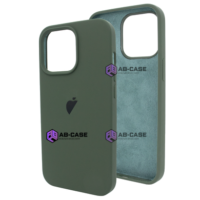 Чохол Silicone Case на iPhone 14 Plus Full (Cyprus Green)