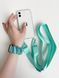 Прозрачный чехол для iPhone 14 Pro Max c ремешком Crossbody Spearmint 3