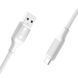 Кабель XO (USB to Type-C) 2.4A NB265 Minimalist Series &ndash; White (1m) 4