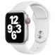 Силіконовий ремінець на Apple Watch (42mm, 44mm, 45mm, 49 mm №9 White, L)