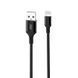 Кабель XO (USB &ndash; Lightning) 2.1A NB143 Braided &ndash; Black (1m) 1