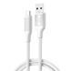 Кабель XO (USB to Type-C) 2.4A NB265 Minimalist Series &ndash; White (1m) 1