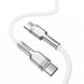 Кабель плетеный Baseus Type-C to Type-C 100W 2m Cafule Metal Cable White 4