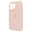 Чехол для iPhone 15 Pro : Silicone Case Full Camera &ndash; Pink Sand (№19)