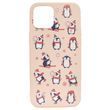 Чехол для iPhone 11 Pro WAVE Winter Case Penguins Pink Sand
