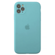 Чехол для iPhone 11 Pro : Silicone Case Full Camera &ndash; Sea Blue (№21)