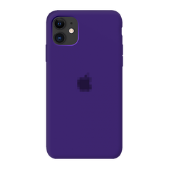 Чехол Silicone Case для iPhone 11 FULL (№30 Ultraviolet)
