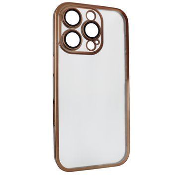 Чохол для iPhone 16 Pro Max : Titan Frame Matte PC Case &ndash; Desert Gold