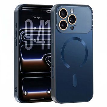 Чохол для iPhone 16 Pro Max : AG Optic Shield MagSafe &ndash; Dark Blue