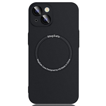 Чохол матовий PC Hard with Magsafe на iPhone 14 Plus із захистом камери Black