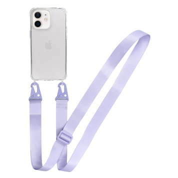 Прозрачный чехол для iPhone 11 c ремешком Crossbody Glycine