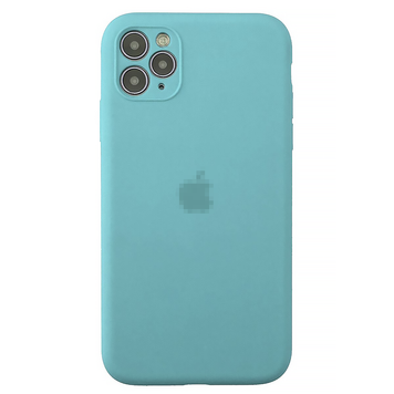 Чохол Silicone Case FULL CAMERA (на iPhone 11 Pro, Sea Blue)