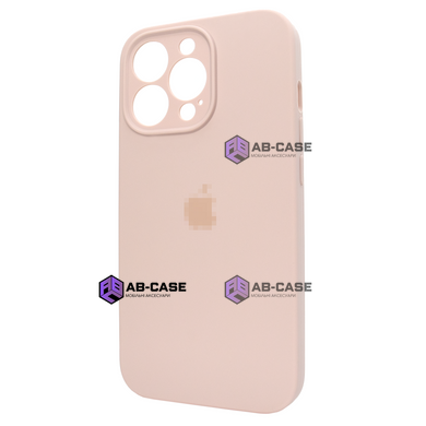 Чехол для iPhone 15 Pro : Silicone Case Full Camera &ndash; Pink Sand (№19)