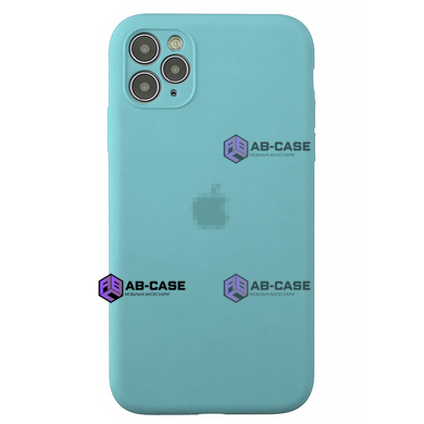 Чехол Silicone Case FULL CAMERA (для iPhone 11 Pro, Sea Blue)