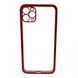 Гальванічний чохол (на iPhone 12 Pro Max, Red)