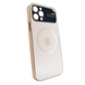 Чехол для iPhone 12 Pro Max PC Slim Case with MagSafe с защитными линзами на камеру Champaign Gold