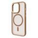 Чехол для iPhone 15: Nofelet MATT Case with MagSafe &mdash; Desert Gold