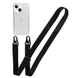 Прозрачный чехол для iPhone 14 c ремешком Crossbody Black