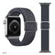 Регулируемый монобраслет на Apple Watch Braided Solo Loop (Charcoal Grey, 42/44/45/49mm)