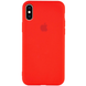 Чехол Silicone Case для iPhone X/Xs FULL (№14 Red)