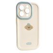 Чехол для iPhone 15 Pro Max : Paws Case (Puppy - Cream)