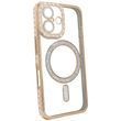 Чохол для iPhone 17 : Diamond Shining Case with MagSafe &ndash; Gold