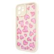Чохол для iPhone 12 &ndash; Pretty Things "Pink Hearts &ndash; White"