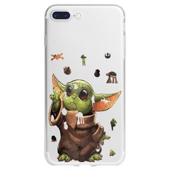 Чехол прозрачный Print Yoda (Star Wars) для iPhone 7 Plus/8 Plus
